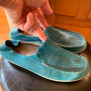 Turquoise Olukai Slip on shoes - CUTE!